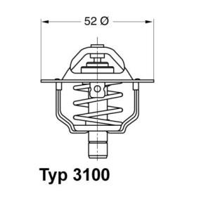 Kühlwasserthermostat für FORD USA von WAHLER