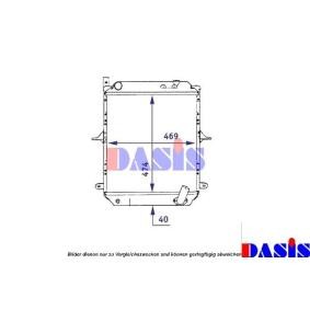 Acquista Radiatore da AKS DASIS online per Cabstar E Camion pianale / Telaio (TL_, VL_) a prezzi moderati