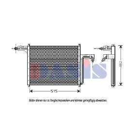 Klimakondensator 092021N von AKS DASIS günstig für 121,30 € online kaufen