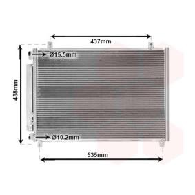 Comprar Condensador, aire acondicionado de VAN WEZEL 52015708 a bajo precio de 100,85 €