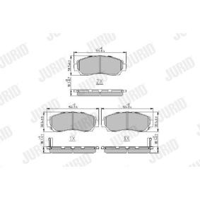 Acquista Kit pastiglie freni da JURID 573913J a buon mercato per soli 44,00 €