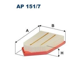 Acquista Filtro aria da FILTRON online per Tourneo Courier V769 MPV (N1P) a prezzi moderati