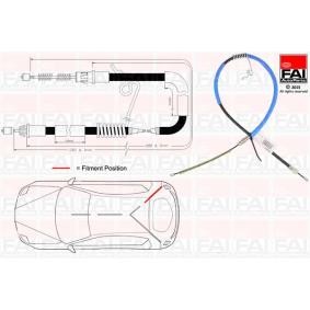 Handbremsseil des Herstellers FAI AutoParts - Originalware Artikelnummer: FBC0055