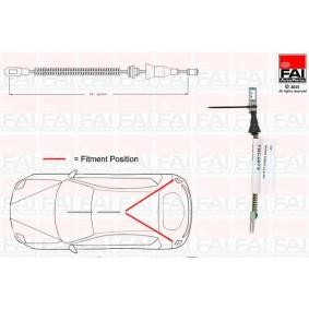 Handbremsseil für OPEL von FAI AutoParts