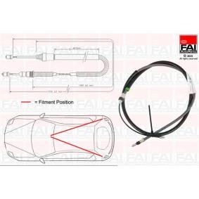 Handbremsseil für PEUGEOT von FAI AutoParts