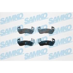 Bremsbeläge des Herstellers SAMKO - Originalware Artikelnummer: 5SP1640