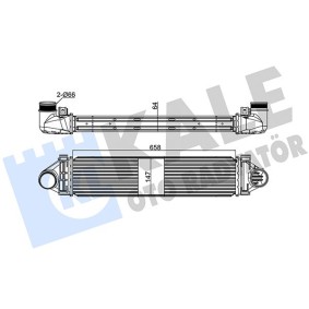 Ladeluftkühler 345155 von KALE OTO RADYATOR günstig für 155,08 € online kaufen