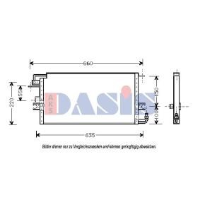 Compre Condensador de ar condicionado de AKS DASIS online para HILUX V Pick-up (LN_, KZN1_, VZN1_) a preços moderados