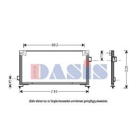 Compre Condensador de ar condicionado de AKS DASIS online para Legacy III Carrinha (BH) a preços moderados