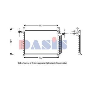 Klimakondensator 522280N von AKS DASIS günstig für 105,55 € online kaufen