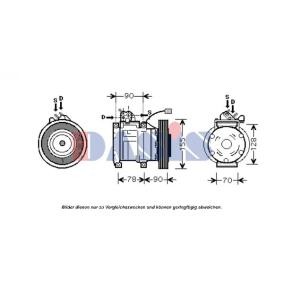 Acquista Compressore aria condizionata da AKS DASIS 851389N a buon mercato per soli 263,84 €