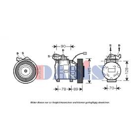 Acquista Compressore aria condizionata da AKS DASIS 851674N a buon mercato per soli 261,39 €