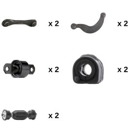 Acquista Kit riparazione, Braccio trasversale da RIDEX 772S0700 a buon mercato per soli 112,39 €
