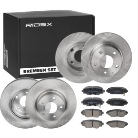 Compre Kit de travões de RIDEX online para 3 Van / Hatchback (BM) a preços moderados