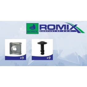 Befestigungselement, Motorabdeckung für BMW von ROMIX