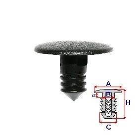 Clip, Zier- / Schutzleiste A82029 von ROMIX günstig für 4,92 € online kaufen