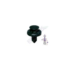 Clip, Zier- / Schutzleiste C40286 von ROMIX günstig für 0,58 € online kaufen