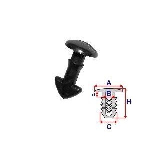 Clip, Zier- / Schutzleiste C60156 von ROMIX günstig für 1,47 € online kaufen