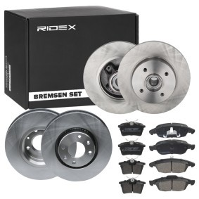 Bremsscheiben und -beläge für DS von RIDEX