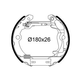 Acquista Kit ganasce freni da VALEO 554963 a buon mercato per soli 147,84 €