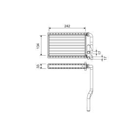 Wärmetauscher, Innenraumheizung 811578 HONDA von VALEO