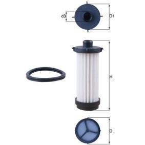 Hydraulikfilter, Automatikgetriebe für MERCEDES-BENZ von KNECHT