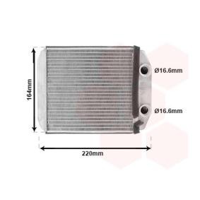 Wärmetauscher, Innenraumheizung 43016701 von VAN WEZEL günstig für 59,51 € online kaufen