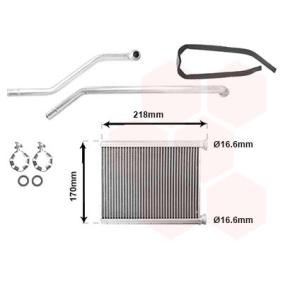 Compre Permutador de calor, aquecimento do habitáculo da VAN WEZEL 53006782 a um preço baixo por 76,93 €