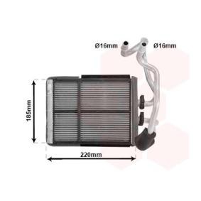 Compre Permutador de calor, aquecimento do habitáculo da VAN WEZEL 59016701 a um preço baixo por 322,53 €