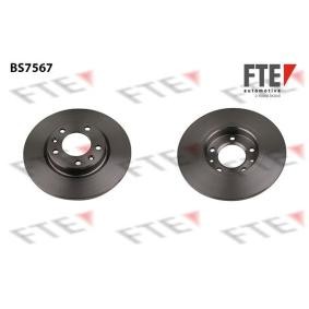 Bremsscheibe für TOYOTA von FTE
