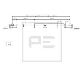 Heckklappendämpfer des Herstellers PETERS ENNEPETAL - Originalware Artikelnummer: 030.348-00A
