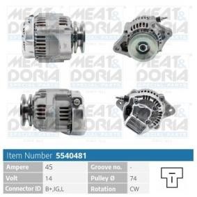 Lichtmaschine 5540481 von MEAT & DORIA günstig für 228,94 € online kaufen