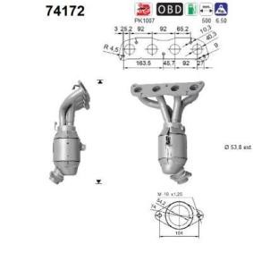 Compre Catalizador de AS online para Qashqai / Qashqai+2 I Van (J10, JJ10E) a precios moderados