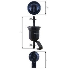 Compre Filtro de combustível de MAHLE ORIGINAL online para FJ CRUISER (GSJ1_) a preços moderados
