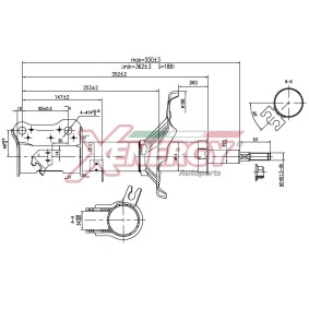 Acquista Ammortizzatore da AP XENERGY X043335 a buon mercato per soli 69,54 €