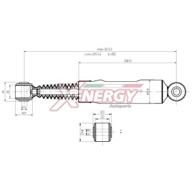 Osta Iskunvaimennin AP XENERGY:llä X093441 edullisesti hintaan 33,95 €