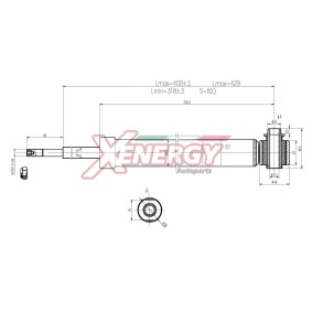 Stoßdämpfer X702344 von AP XENERGY günstig für 105,24 € online kaufen