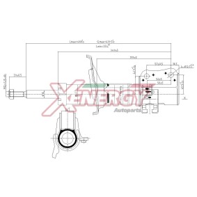 Osta Iskunvaimennin AP XENERGY:llä X806332 edullisesti hintaan 55,92 €