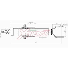 Stoßdämpfer X926551 von AP XENERGY günstig für 100,32 € online kaufen