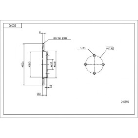 Acquista Disco freno da HART 215 595 a buon mercato per soli 18,78 €