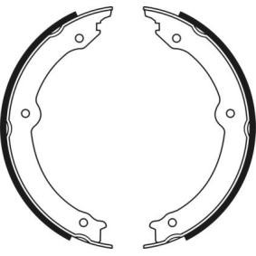 Handbremsbeläge des Herstellers ABE - Originalware Artikelnummer: C02085ABE