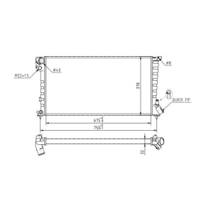 Kühler, Motorkühlung 601 911 von HART günstig für 80,43 € online kaufen