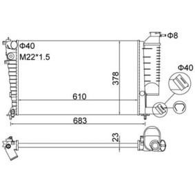 Kühler, Motorkühlung 602 198 von HART günstig für 59,90 € online kaufen