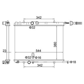 Kühler, Motorkühlung 606 978 von HART günstig für 85,19 € online kaufen