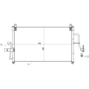 Acquista Condensatore climatizzatore da HART 612 141 a buon mercato per soli 83,62 €