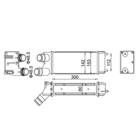 Ladeluftkühler 612 499 von HART günstig für 122,01 € online kaufen