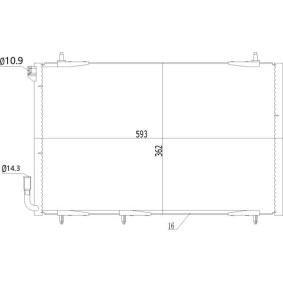 Klimakondensator 616 715 von HART günstig für 77,42 € online kaufen
