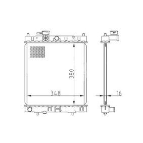 Kühler, Motorkühlung 620 250 von HART günstig für 84,07 € online kaufen