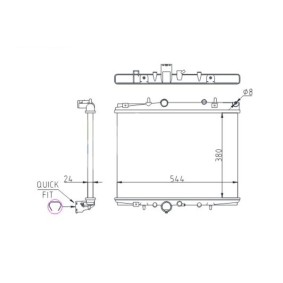Kühler, Motorkühlung 620 258 von HART günstig für 76,20 € online kaufen