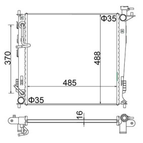 Kühler, Motorkühlung 622 268 von HART günstig für 107,66 € online kaufen